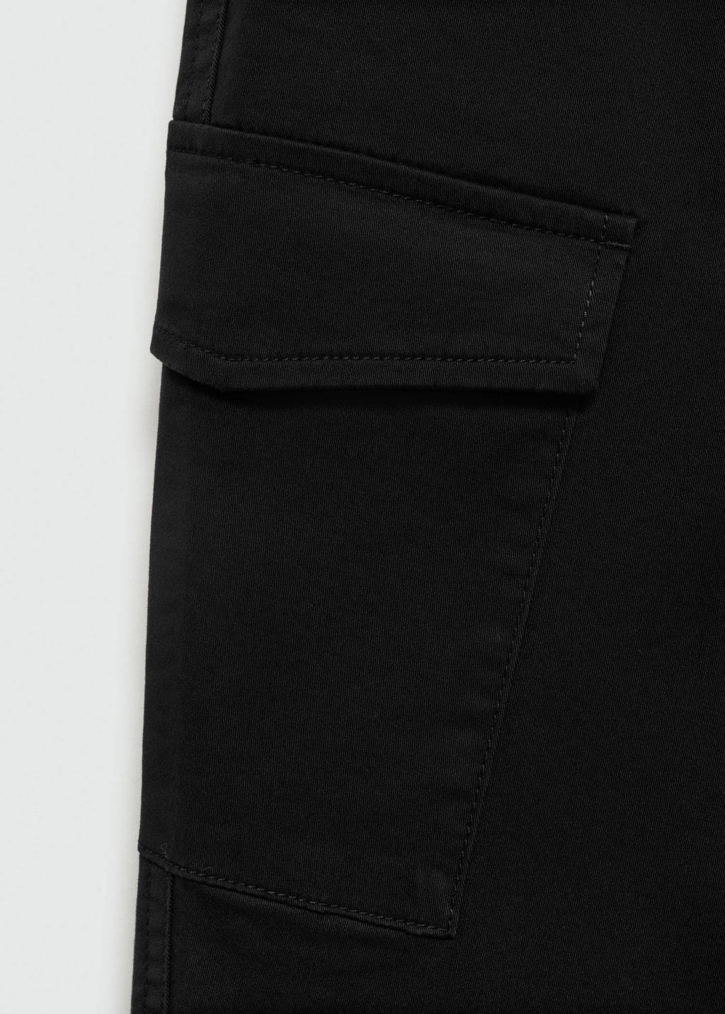 MANGO TEEN cargobroek zwart