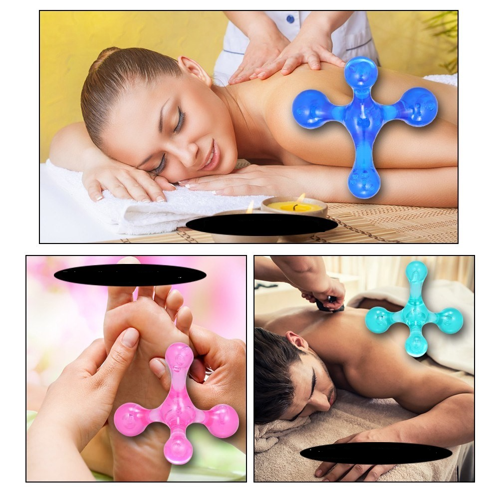 Triggerpunkt Massage Tool Entspannungs Selbstmassage Roller - Blau