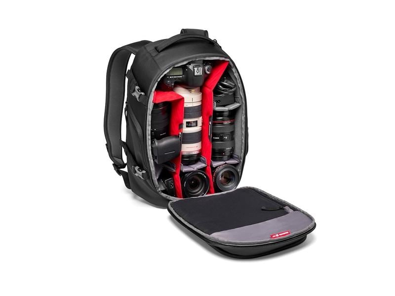 Manfrotto Fotorucksack Advanced Gear Backpack M III Leichter, kompakter und geräumiger Kamerarucksack