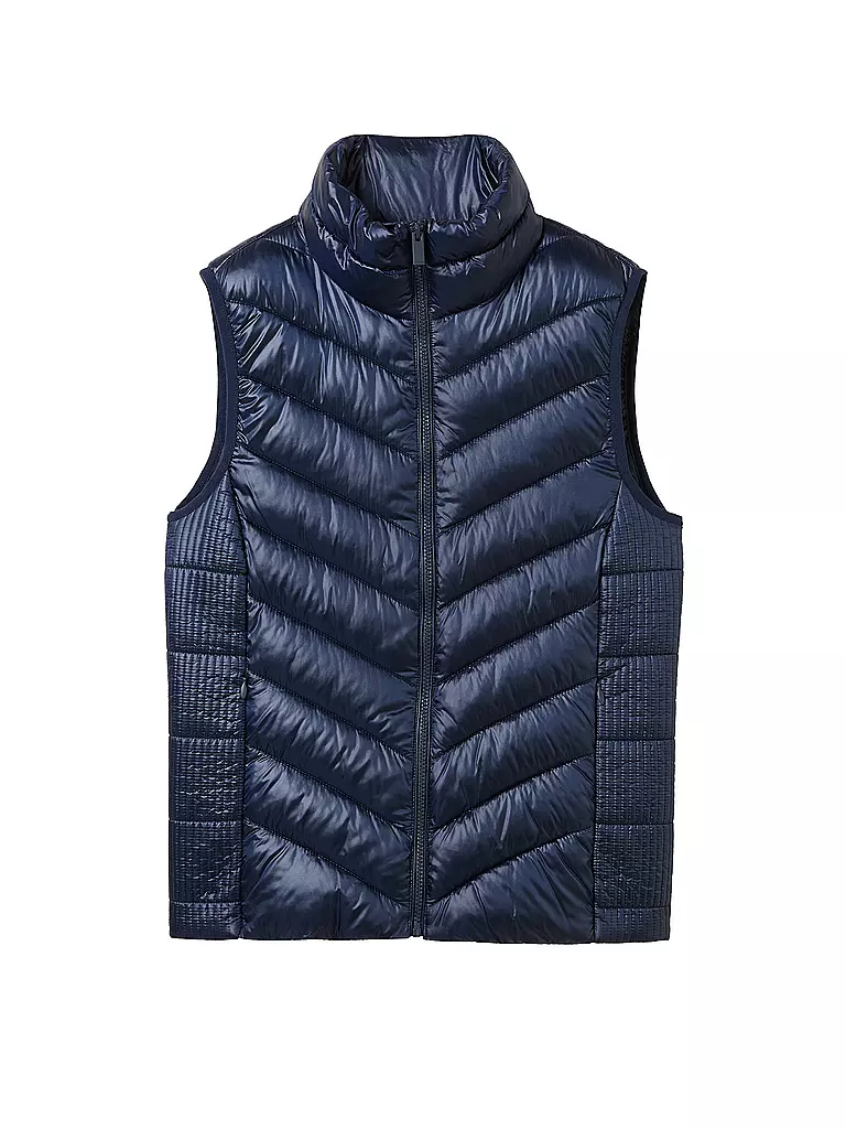 TOM TAILOR Steppgilet blau