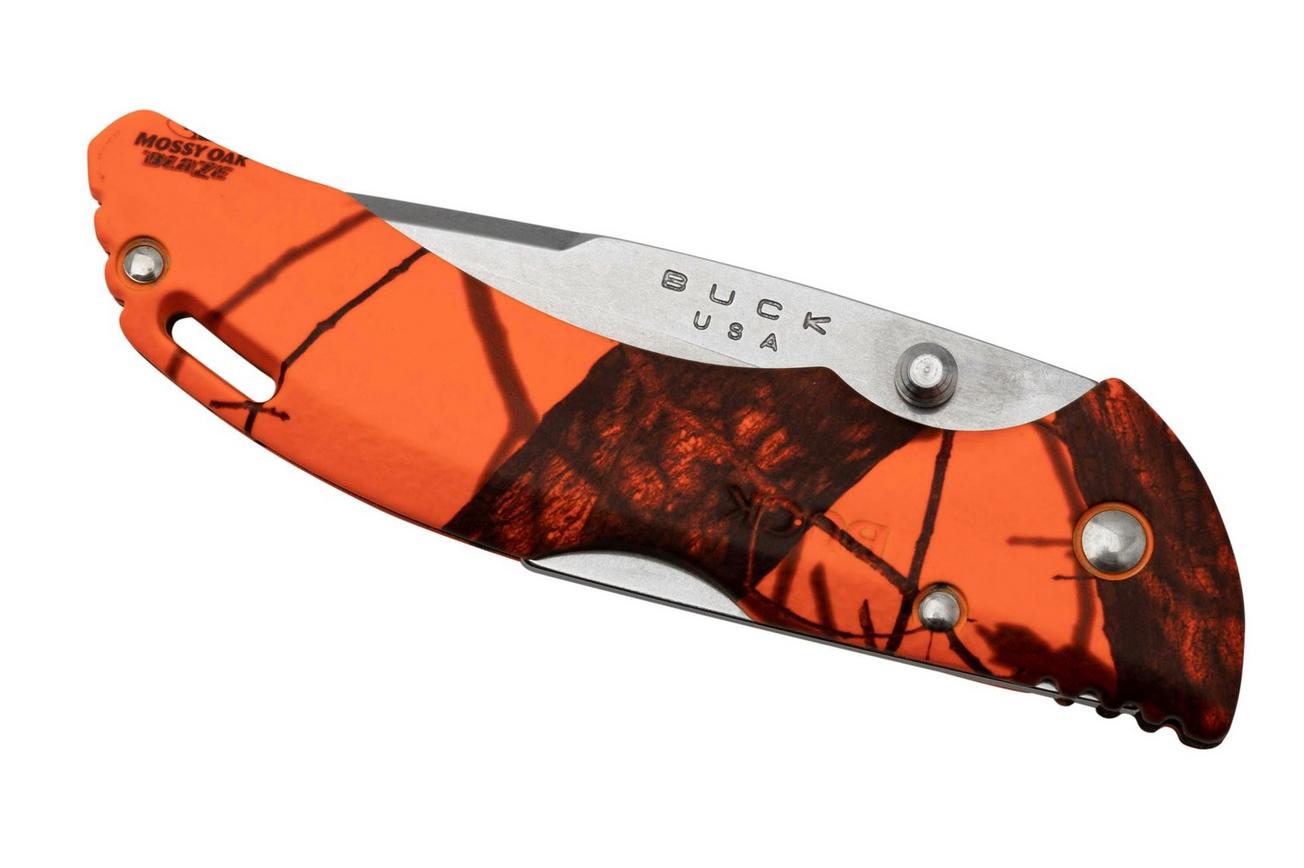 Buck Bantam BLW, Mossy Oak, Blaze Orange Camo 0285CMS9 zakmes