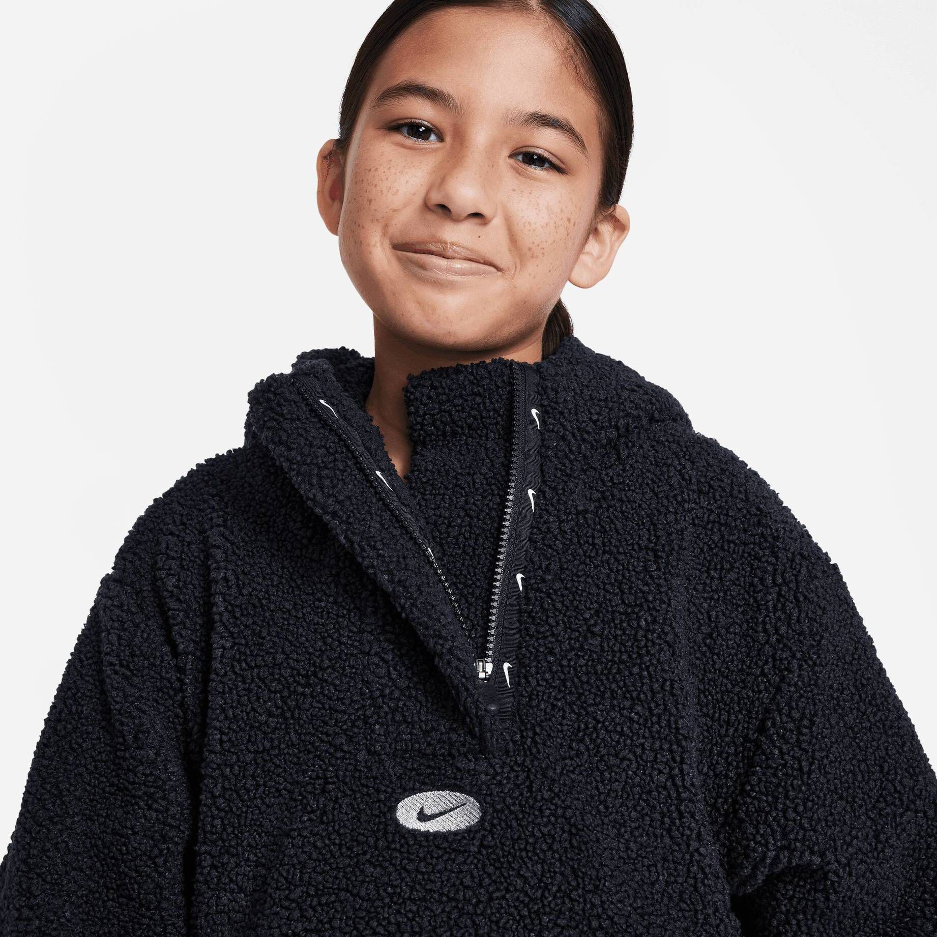 Nike| Mädchen Fleecepullover mit Kapuze THERMA-FIT ICON CLASH