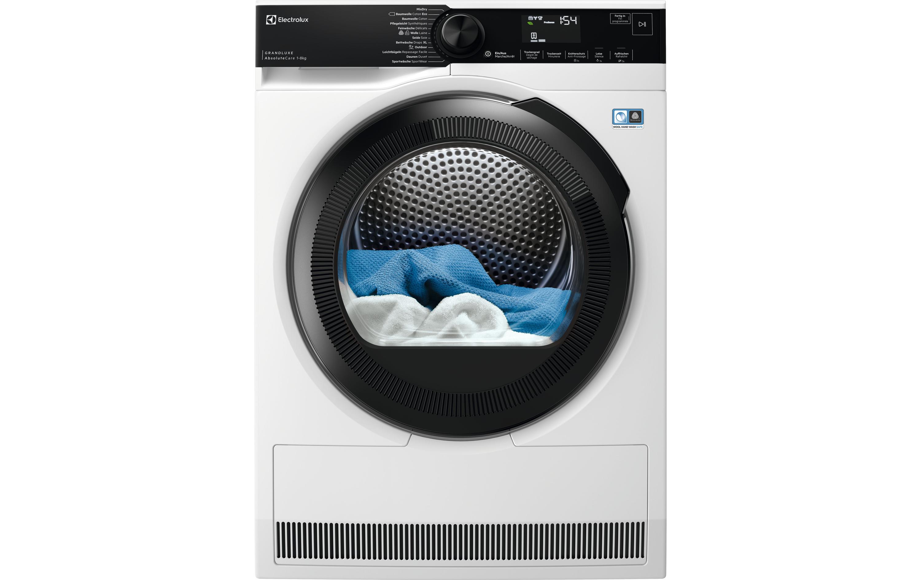 Wäschetrockner TWGL5E501 Links/Wechselbar<br>Effizientes Trocknen mit moderner Wärmepumpentechnologie