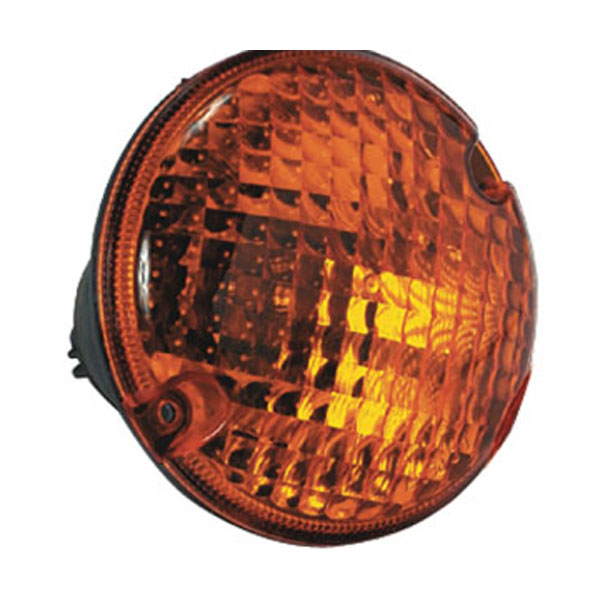 Feu arrière rond clignotant encastrable diamètre 94.4 mm