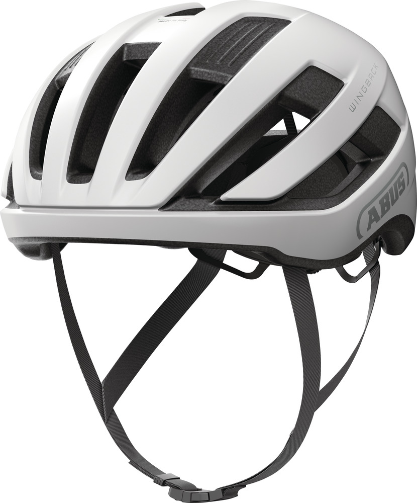 ABUS WingBack cykelhjelm Polar White