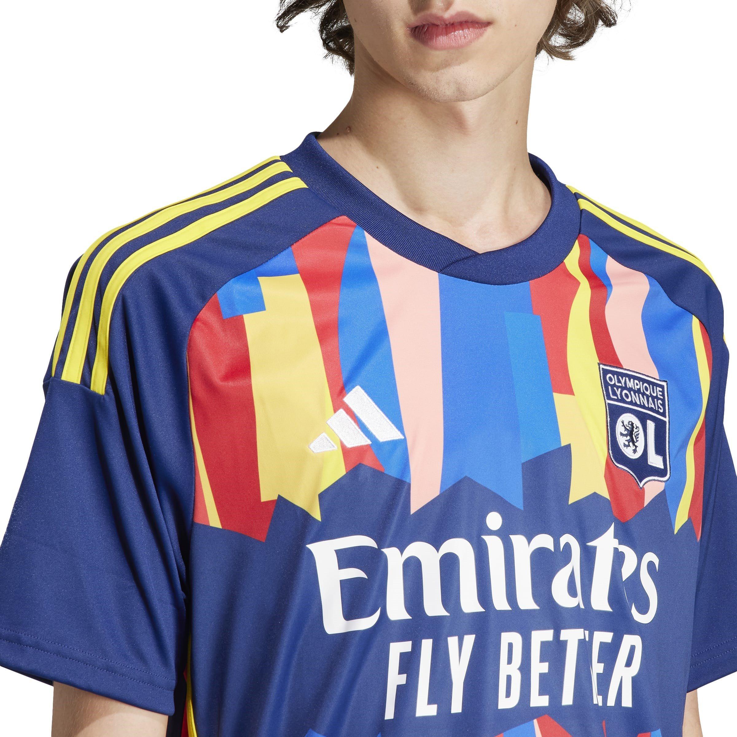 adidas Olympique Lyon Third Shirt 2023 2024 Adults