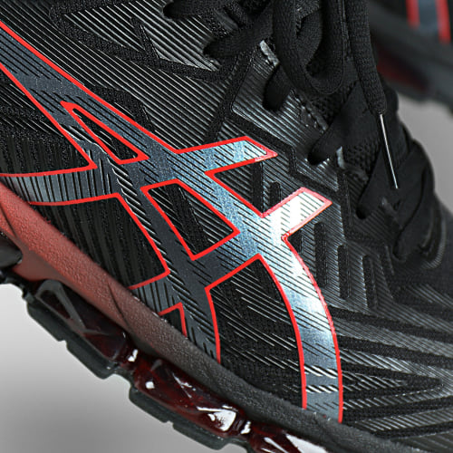 Baskets Gel Quantum 360 VII 1201A481 Black Red Alert