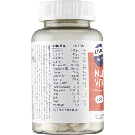 Multivitamin m. jordbærsmag