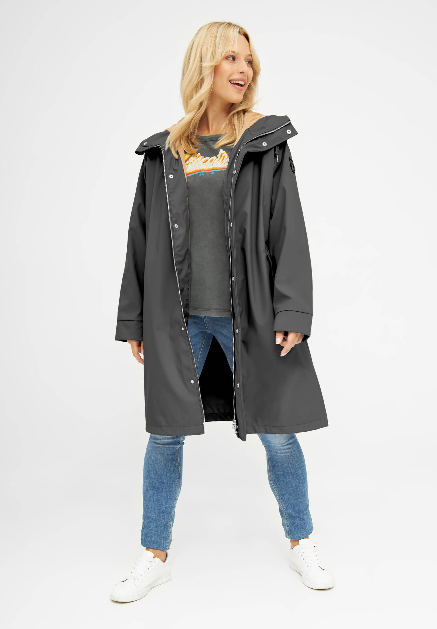 Derbe| Damen Regenmantel Wittby CD