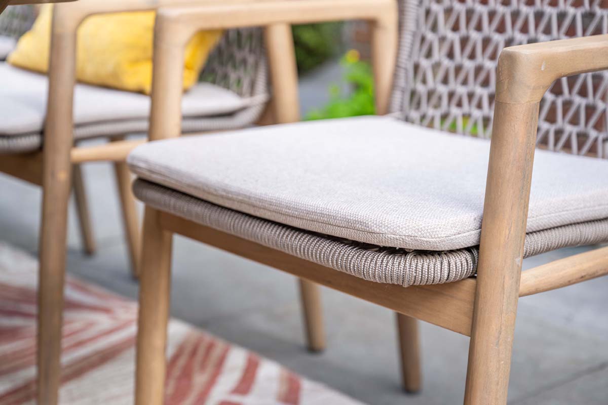Garden Impressions Skala Acacia Rope tuinstoel - Set van 4