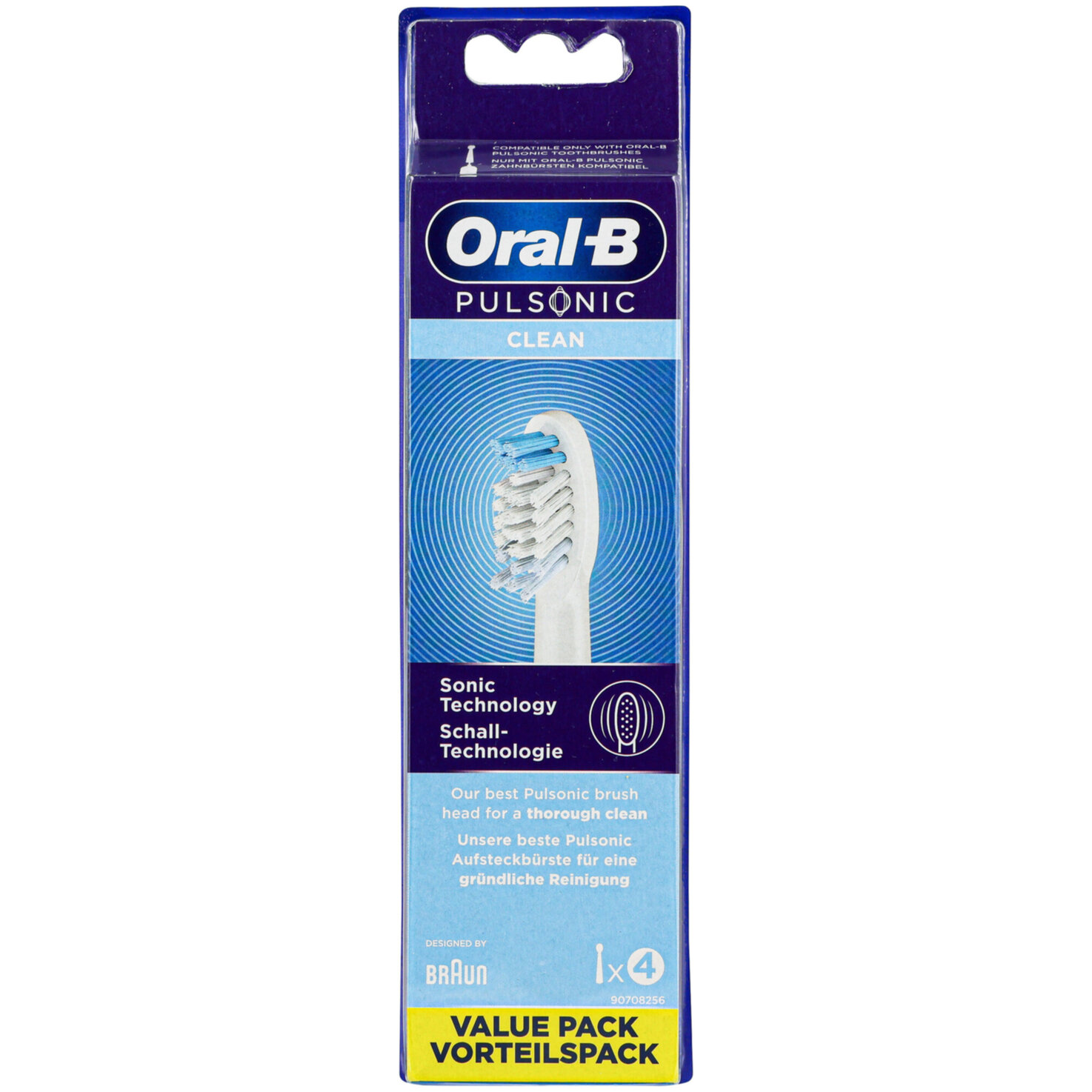 Oral-B Aufsteckbürsten Pulsonic Clean 4er