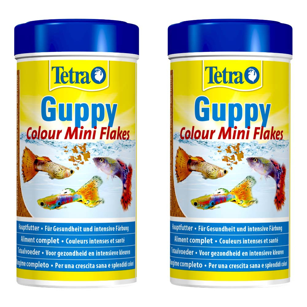 Aliment complet guppy colour 250 ml (lot de 2)