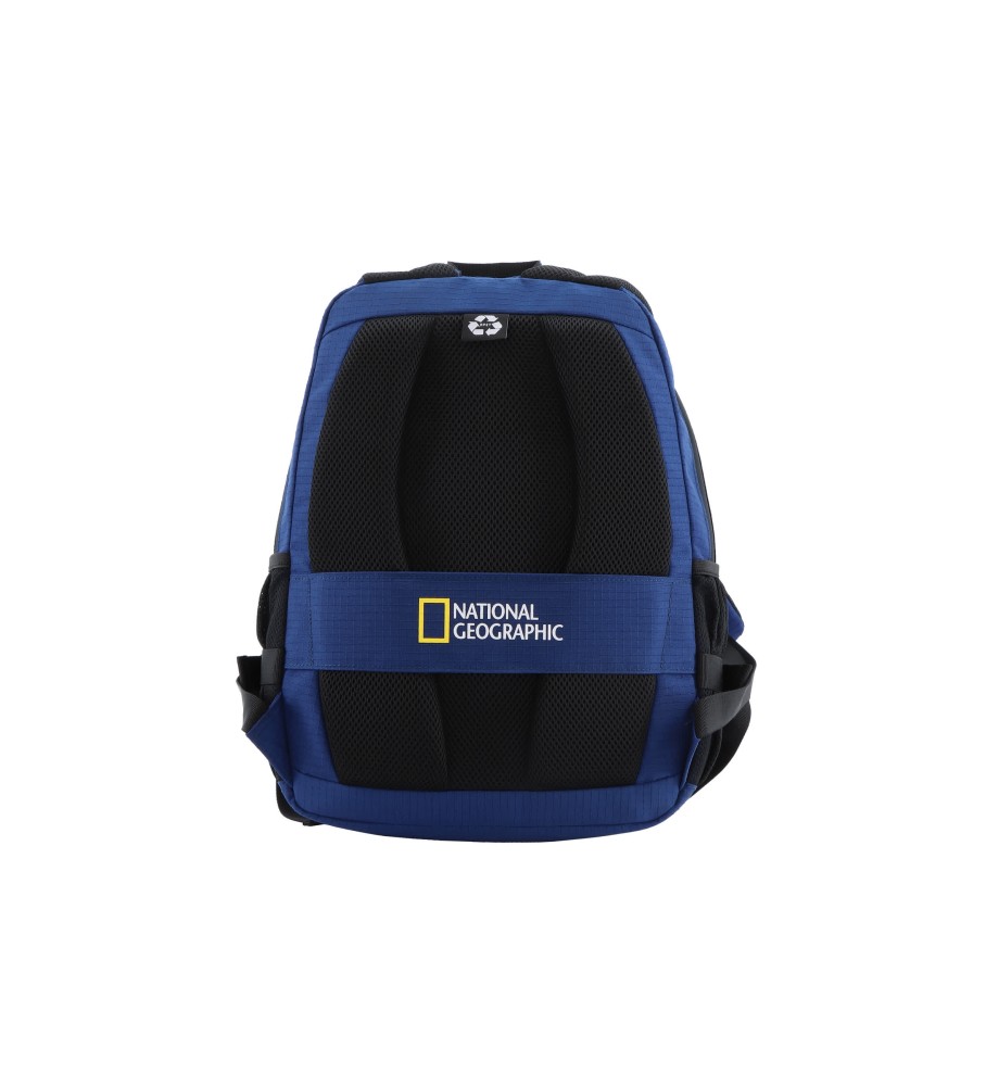 Mochila para computador National Geographic Explorer III, preta, 31 cm (largura) x 15 cm (profundidade) x 40 cm (altura)