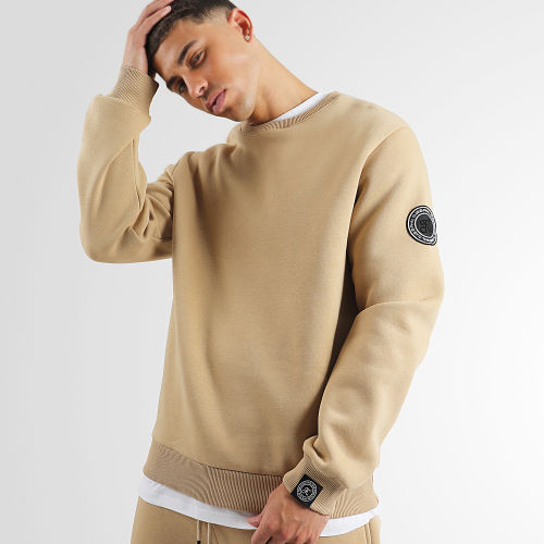 Sweat Crewneck Premium 1100 Beige