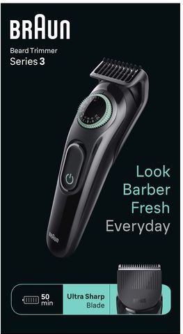 Braun - BT3421 - Multigroom - Zwart - Accu - Zelfslijpende Messen