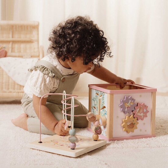 Fairy Garden Cube d'activités en bois   de               Little Dutch