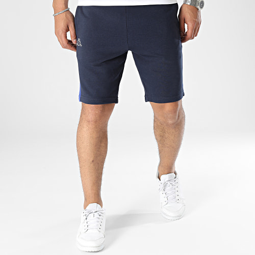 Short Jogging A Bandes Astia Active 371G18W Bleu Marine