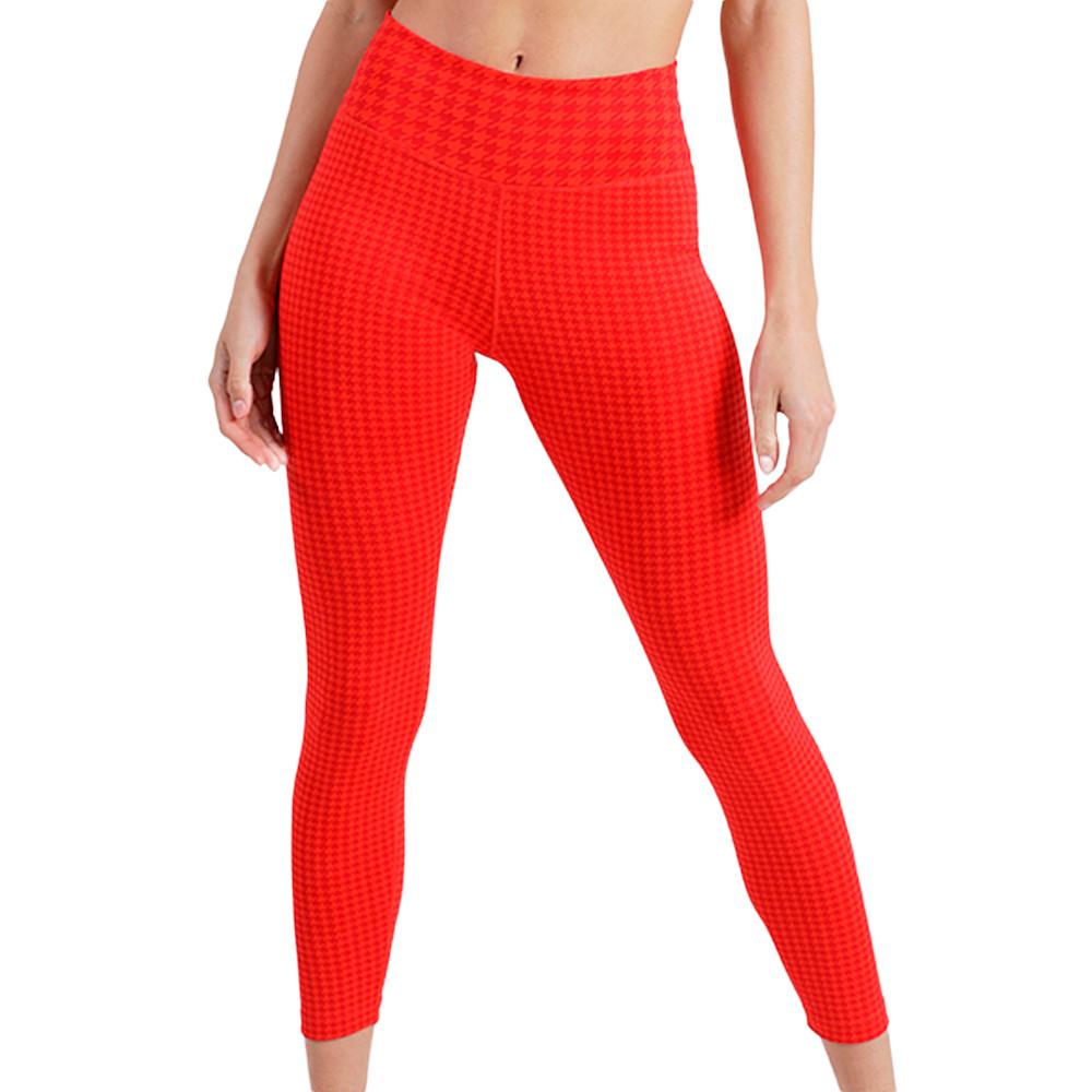 Nike Legging Rouge Femme Nike One Df Icon clash 7/8