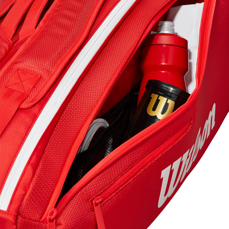 Sac de tennis Wilson Super Tour 9 pack 2025 touge