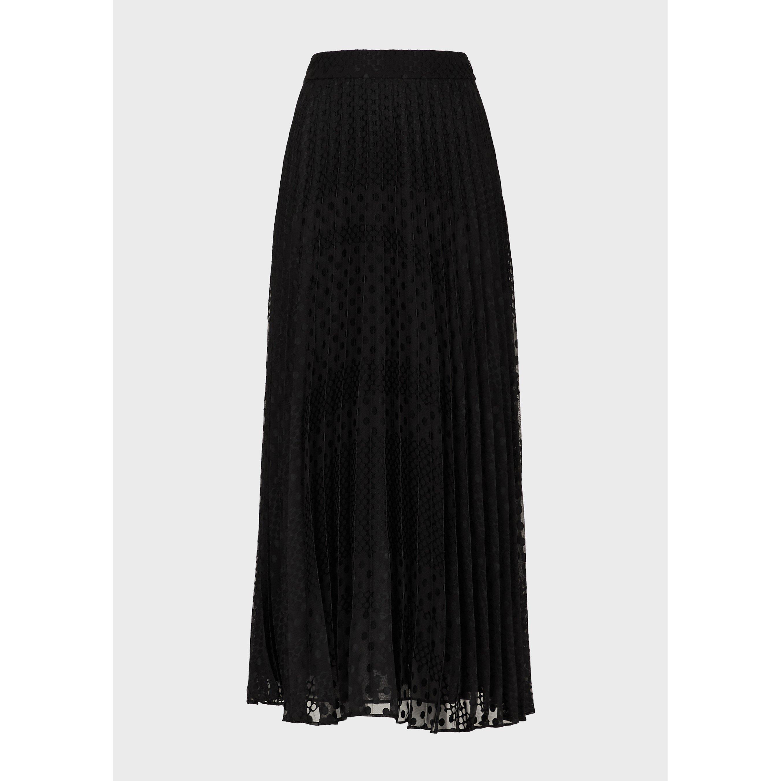 Emporio Armani Pleated Maxi Skirt