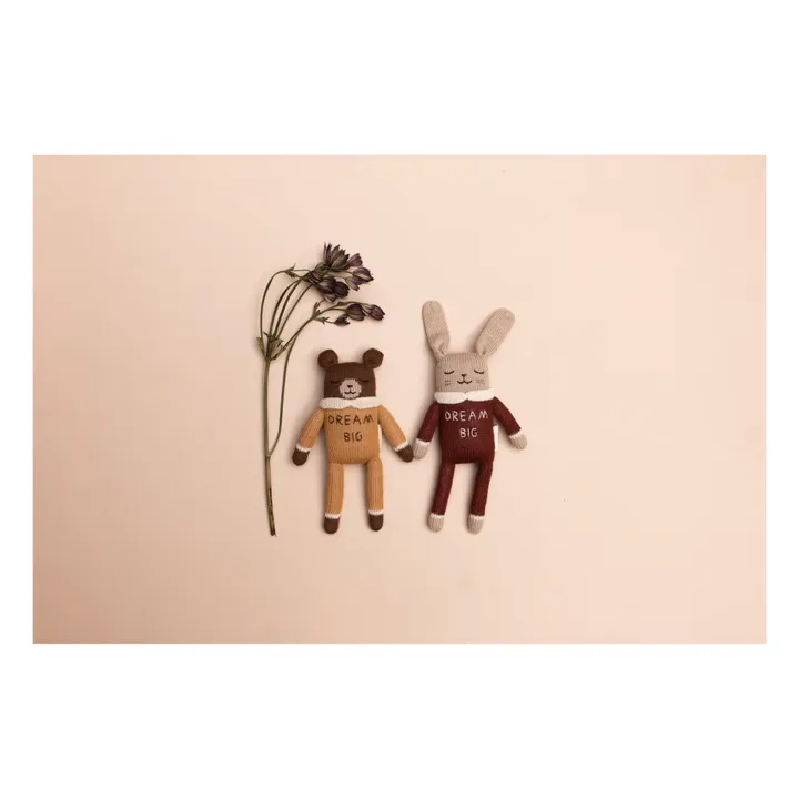 Main Sauvage Doudou ours Dream Big Main Sauvage X Smallable | Ocre