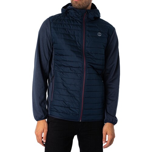 Jack & Jones - Chaqueta Multi Acolchada Azul
