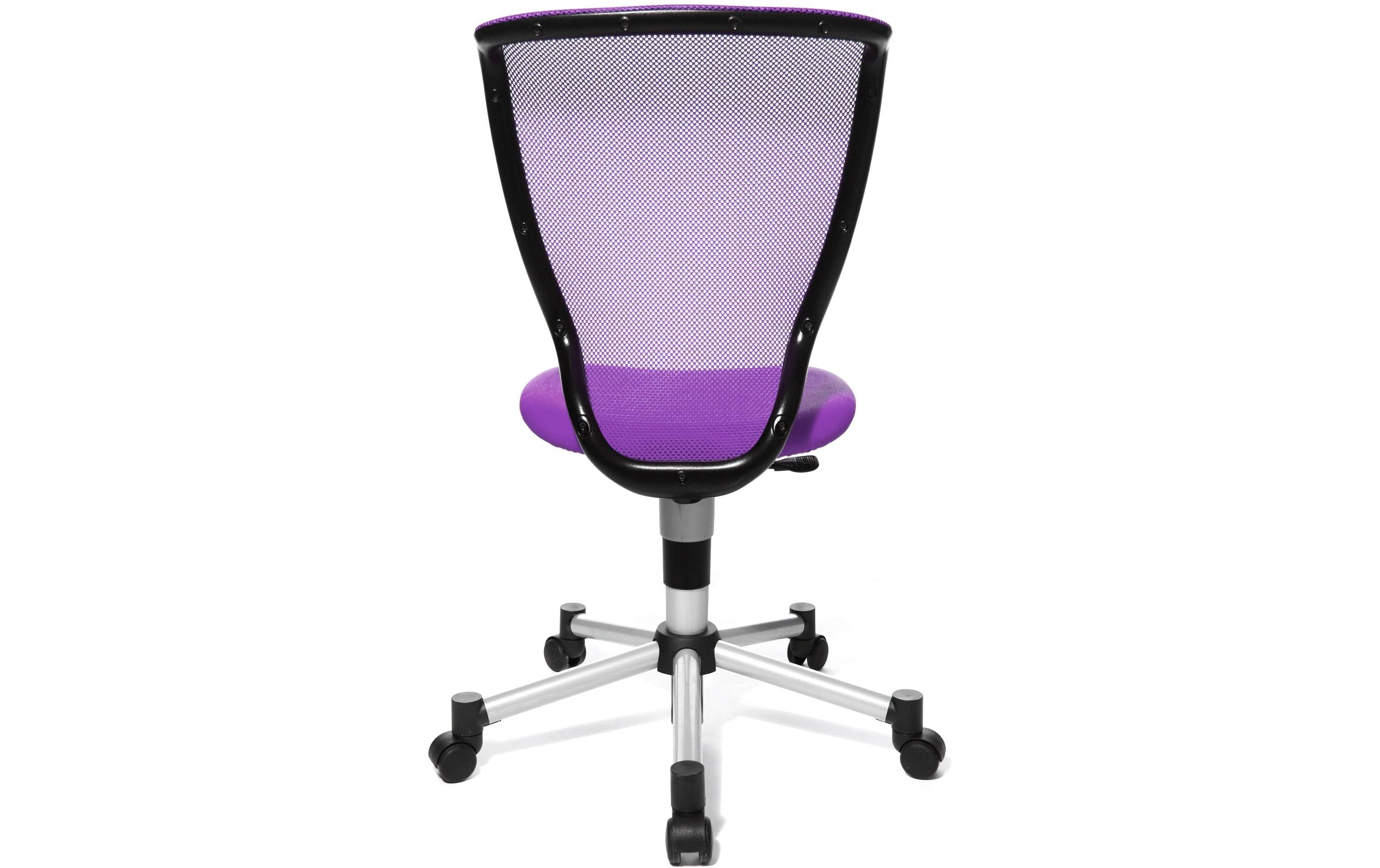 Kinder Bürostuhl Titan Junior, Lila<br>Mitwachsender Design-Kinder- und Jugenddrehstuhl