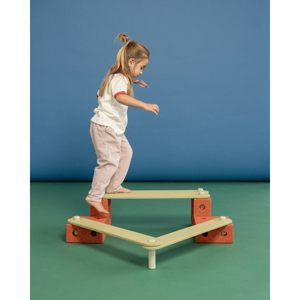 Køb MODU Balancebane Burnt Orange / Dusty Green | Luksusbaby