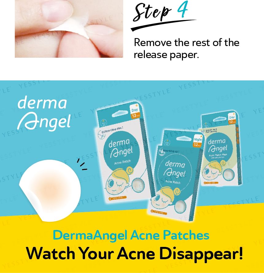 DermaAngel - Dagpleister tegen acne, 24 stuks