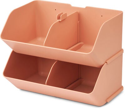 LIEWOOD Rosemary Oppbevaringskasser M 2-Pack, Tuscany Rose