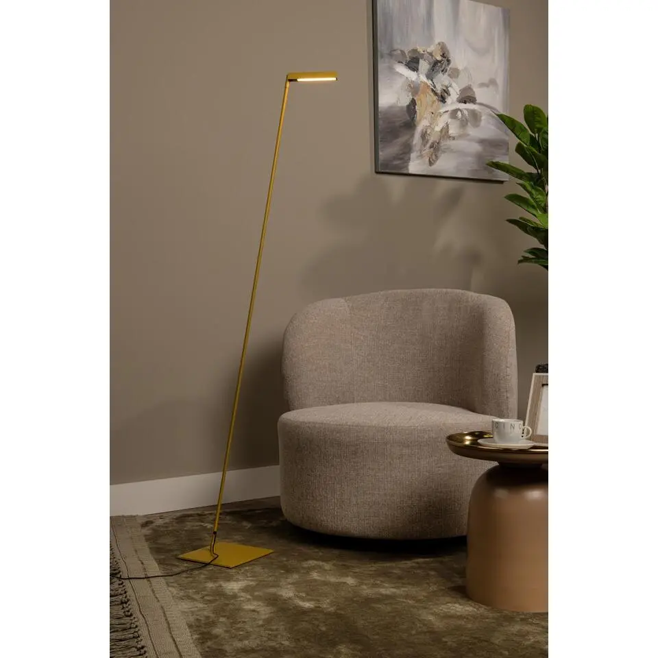 Lucide LAVALE Leeslamp - Okergeel