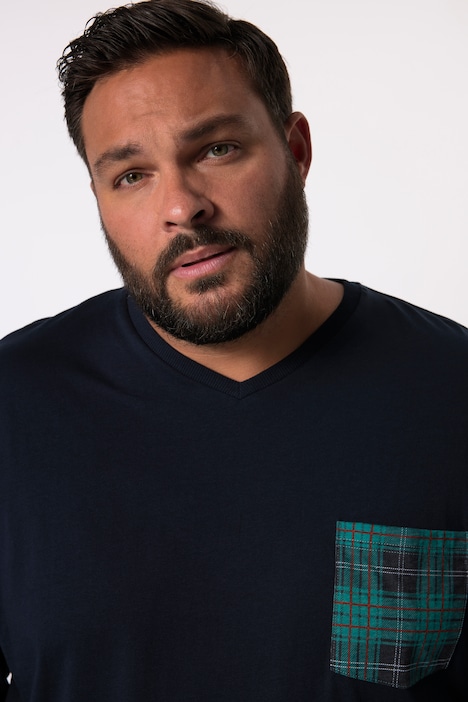 Men+ Schlafanzug, Zweiteiler, Bauchfit, Langarm, bis 8 XL