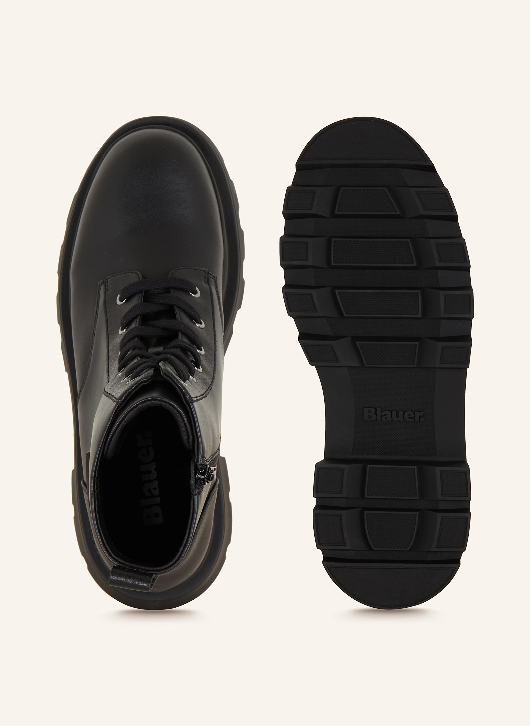 Blauer Schnürstiefel KIMMEL