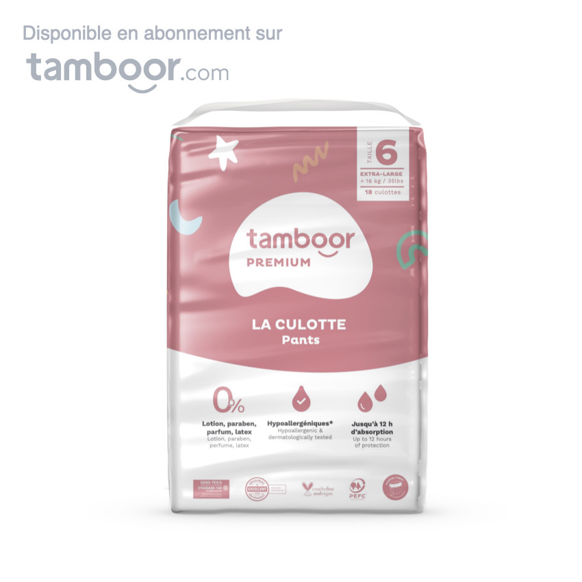 Couche culotte Premium Magical Tubes T6 XL - x18