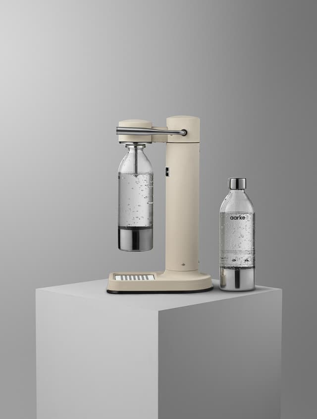 Aarke Carbonator III danskvandsmaskine AAC3-Sand (sandfarvet)