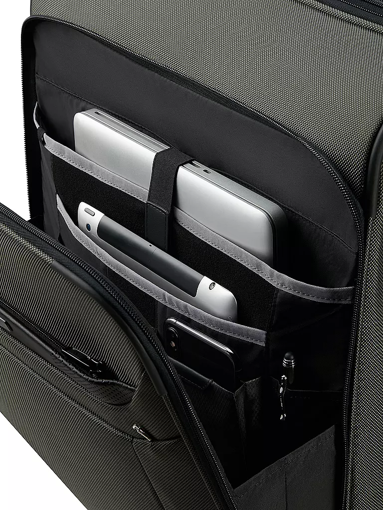 SAMSONITE Trolley PRO-DLX 6 55cm erweiterbar Green olive