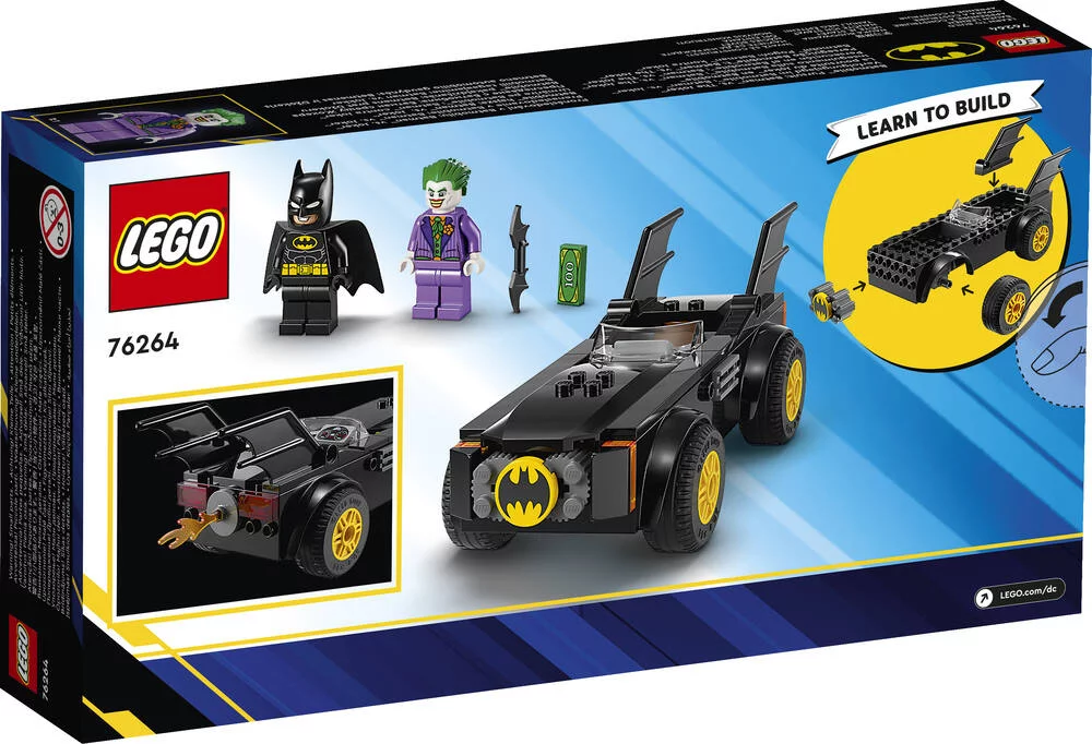LEGO®DC COMICS SUPER HEROES™ 76264 - LA POURSUITE DU JOKER™ EN BATMOBILE™