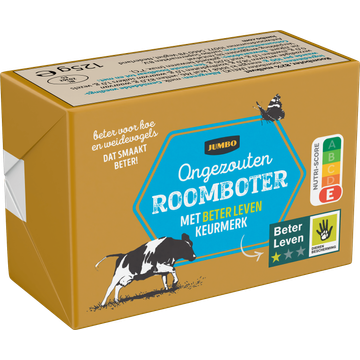 Jumbo Ongezouten Roomboter 125 g