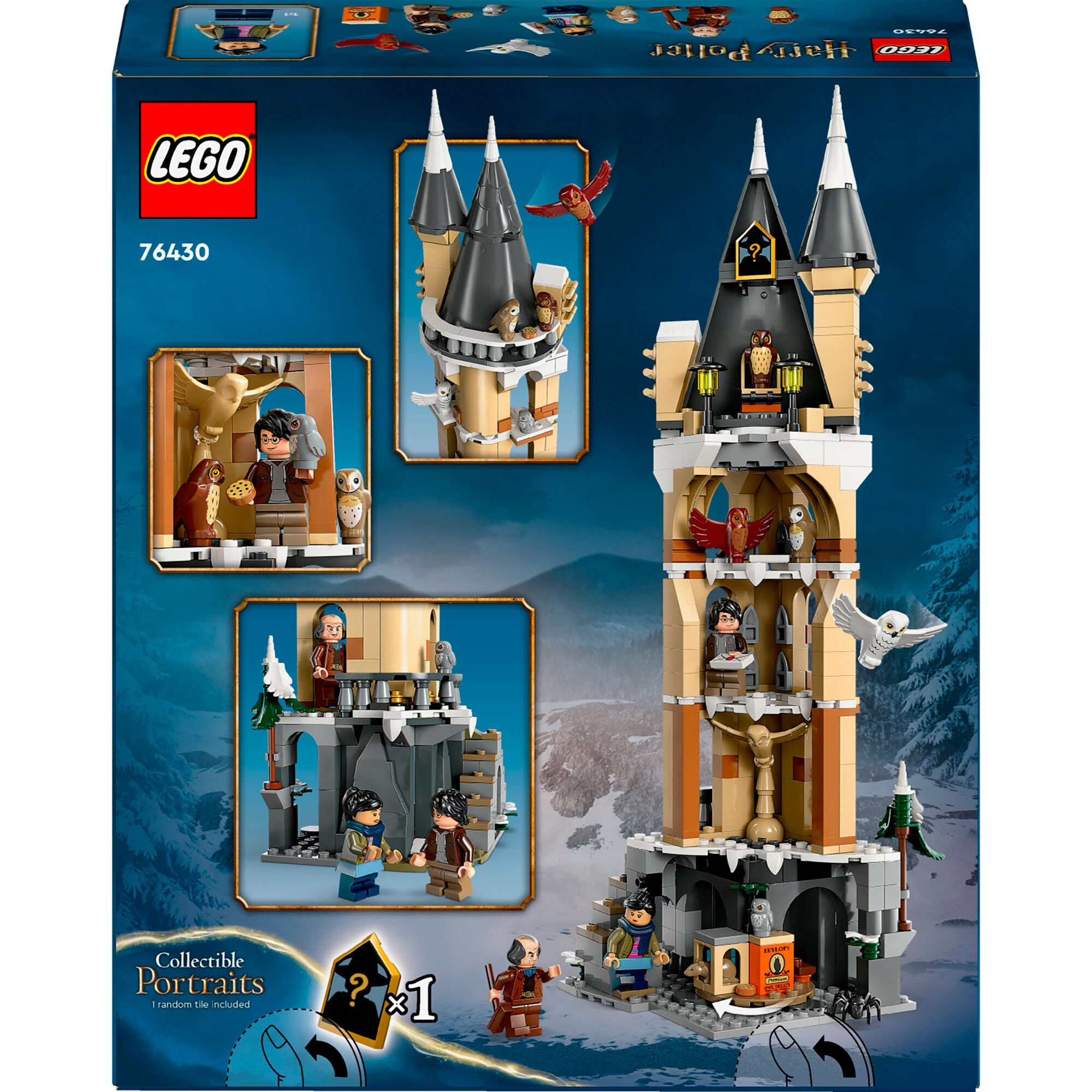 LEGO Konstruktionsspielzeug Harry Potter Eulerei auf Schloss Hogwarts