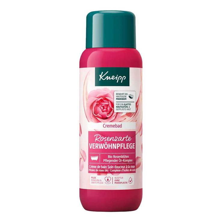 Kneipp Cremebad Rosenzarte Verwöhnpflege, 400 ml