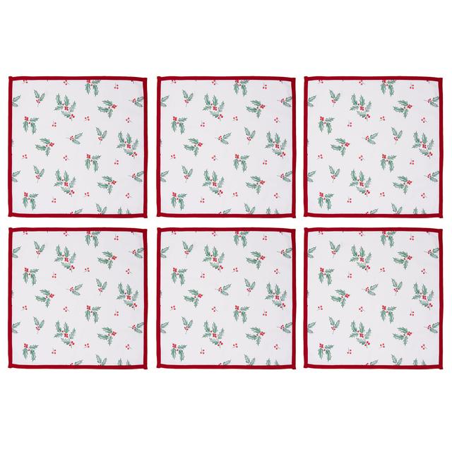 Servietten Buon Natale, 6er-Set