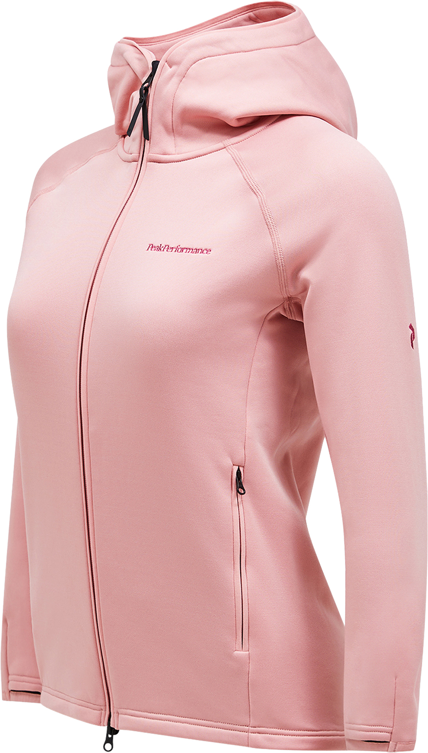 FLO Chill Light Zip Hood Dame Warm Blush