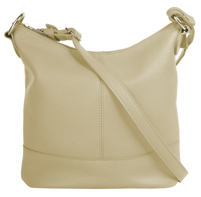 Cluty Umhängetasche echt Leder, Made in Italy