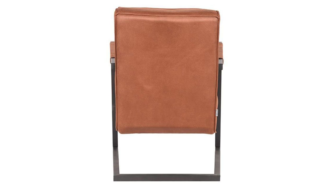 Fauteuil - cognac PI-47.023 Denmark B62 x D80 x H86 cm