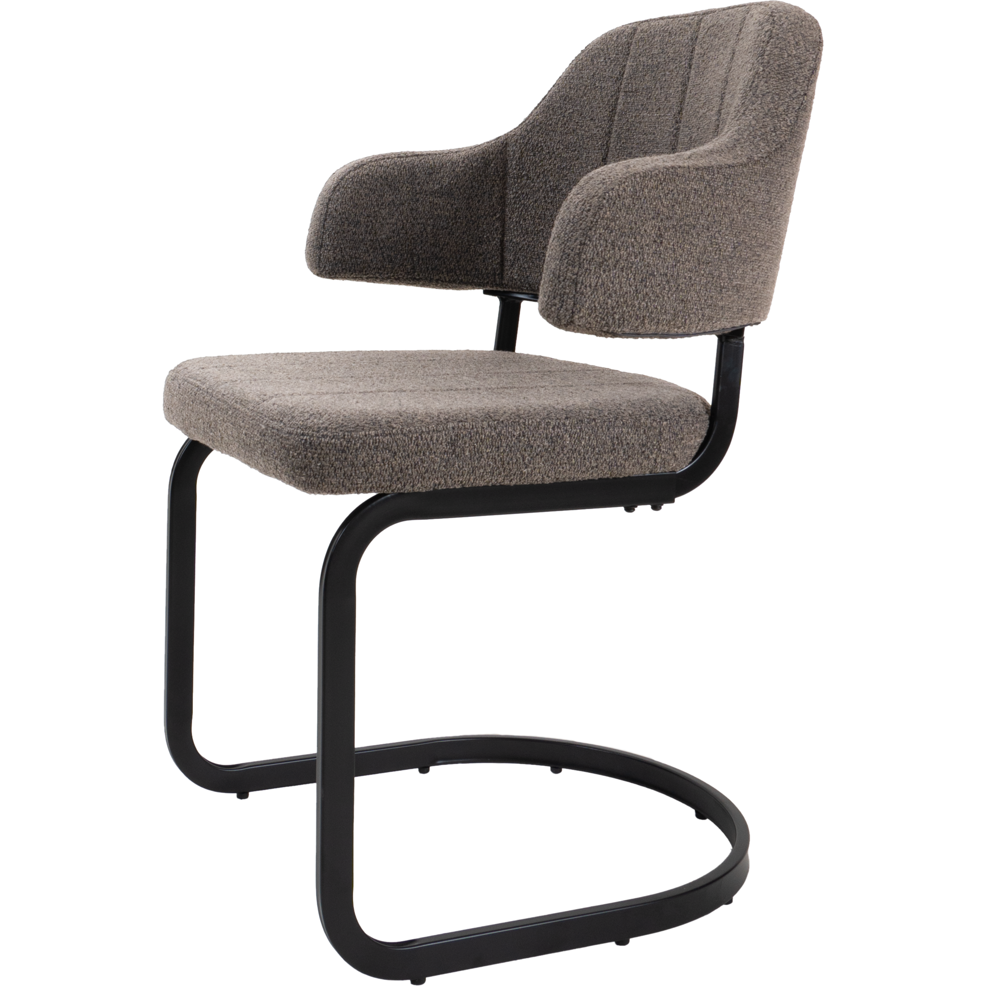Eetkamerstoel Eros Brown boucle