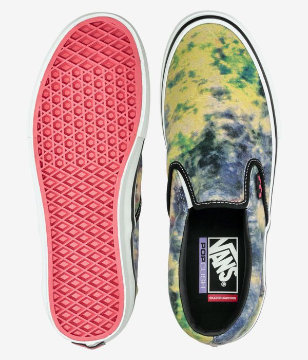 Vans Skate Slip-On Schuh (tie-dye black multi)