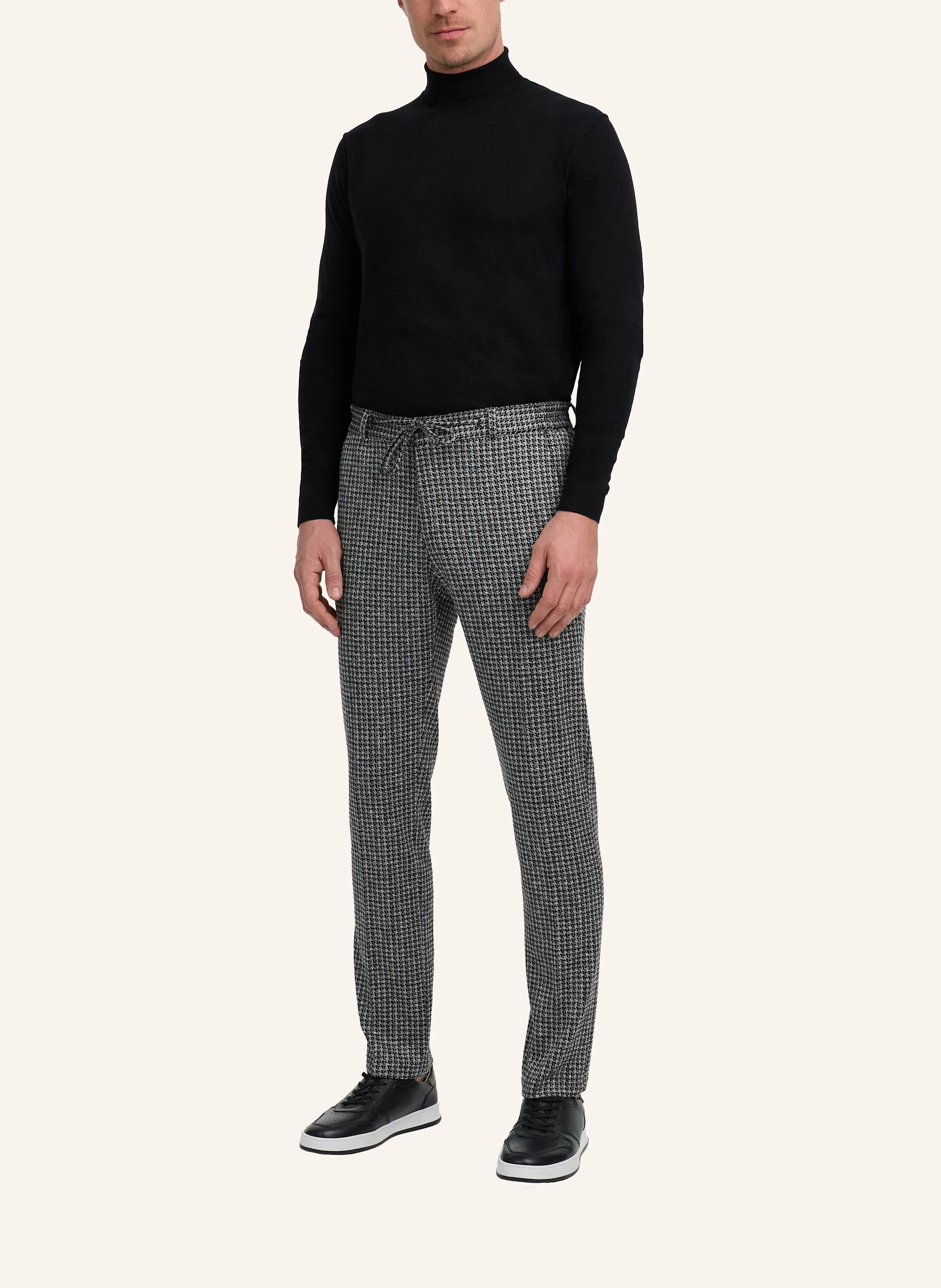 ZUITABLE Anzughose DISPARTAFLEX Slim Fit aus Jersey