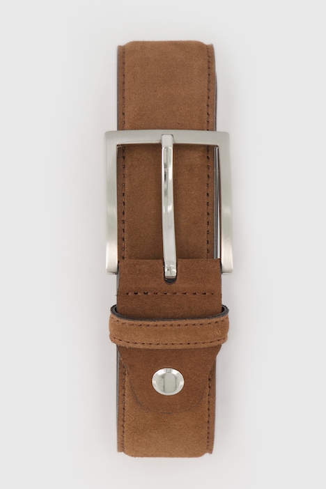 Gürtel, Business, echtes Veloursleder, bis 170cm