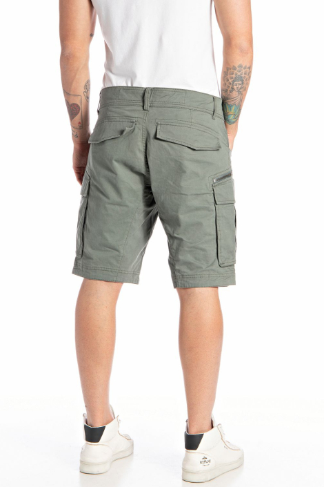 Replay groene heren korte broek