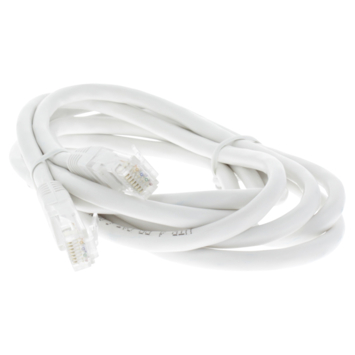 Q-Link UTP kabel CAT6 AWG26 2RJ45 2 meter wit